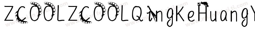 ZCOOLZCOOLQingKeHuangYou Regular字体转换